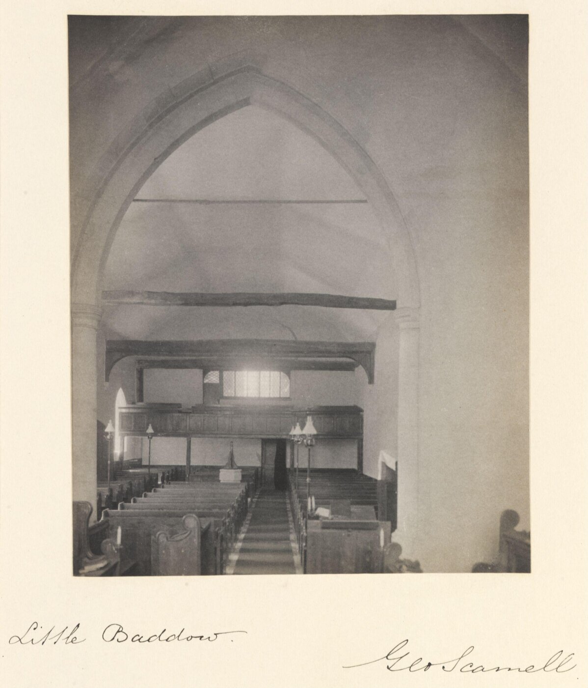 Scamell, George (Mr), National Photographic Record and Survey