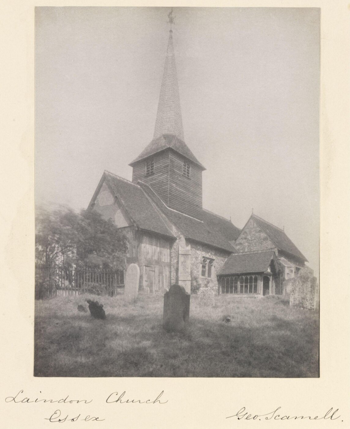 Scamell, George (Mr), National Photographic Record and Survey
