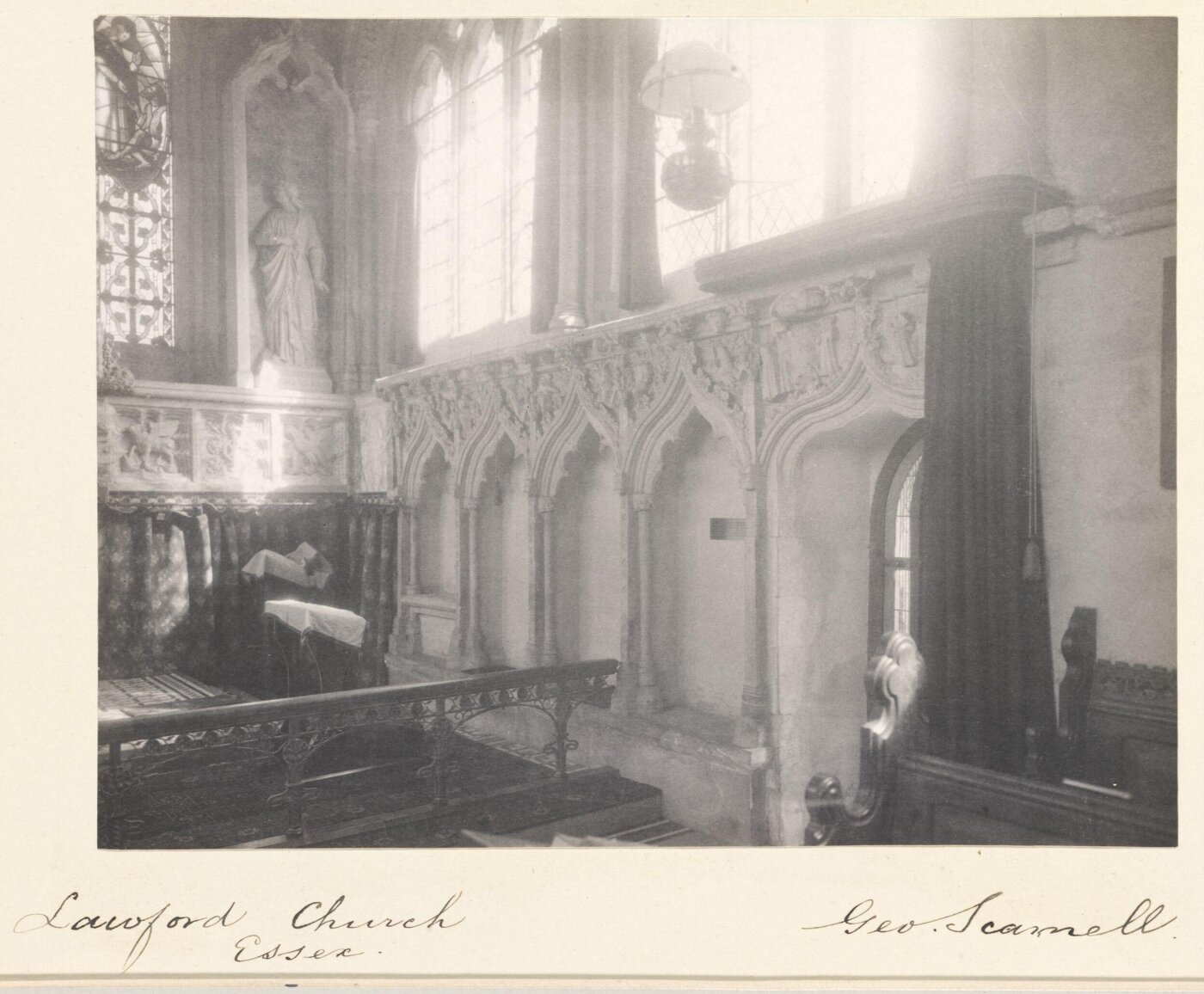 Scamell, George (Mr), National Photographic Record and Survey