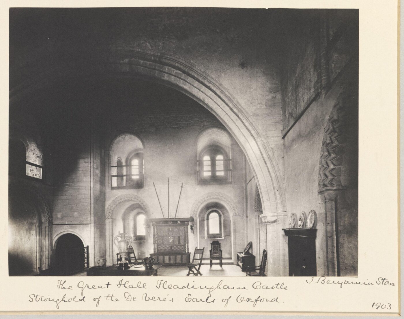 Stone, Benjamin (Sir), National Photographic Record and Survey