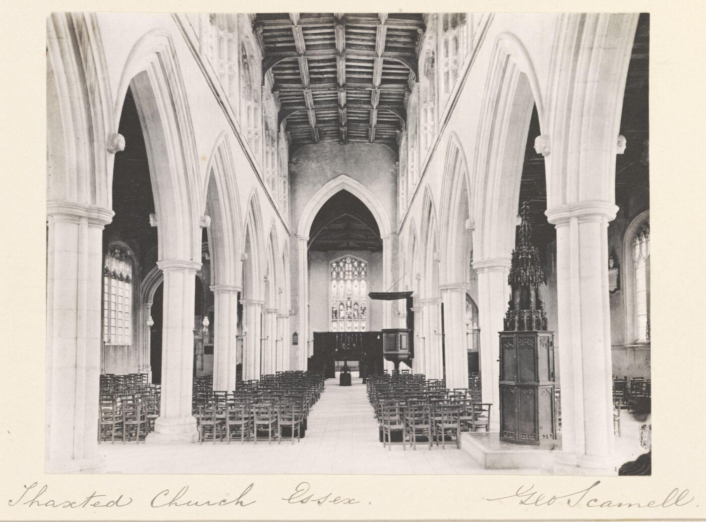 Scamell, George (Mr), National Photographic Record and Survey