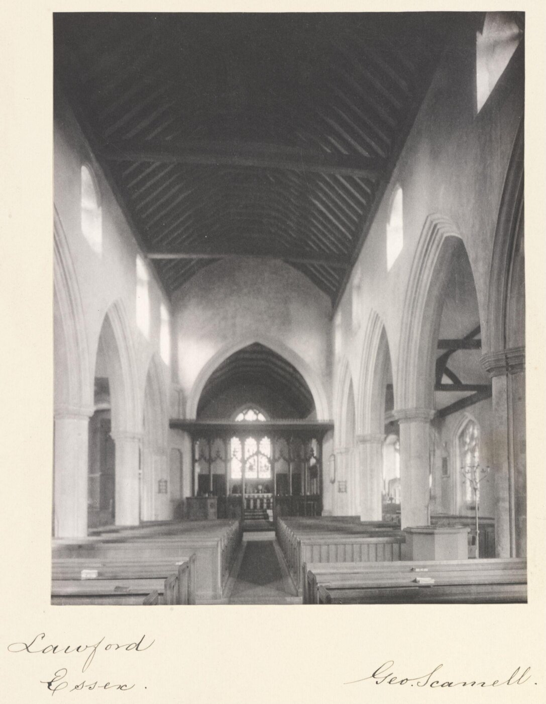 Scamell, George (Mr), National Photographic Record and Survey