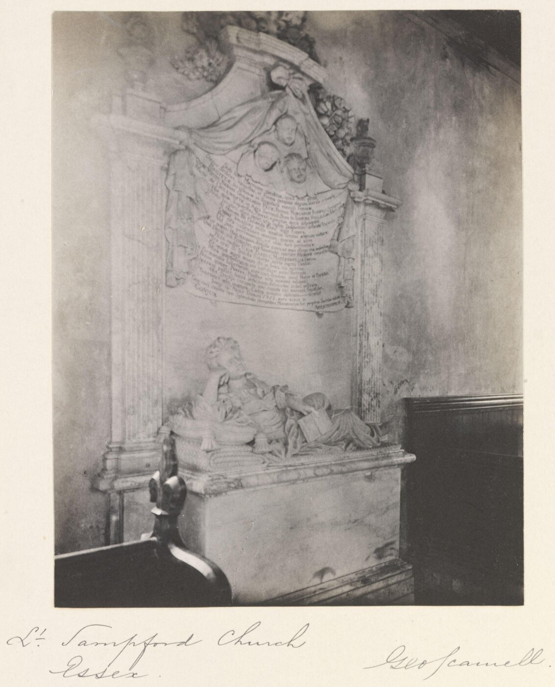 Scamell, George (Mr), National Photographic Record and Survey