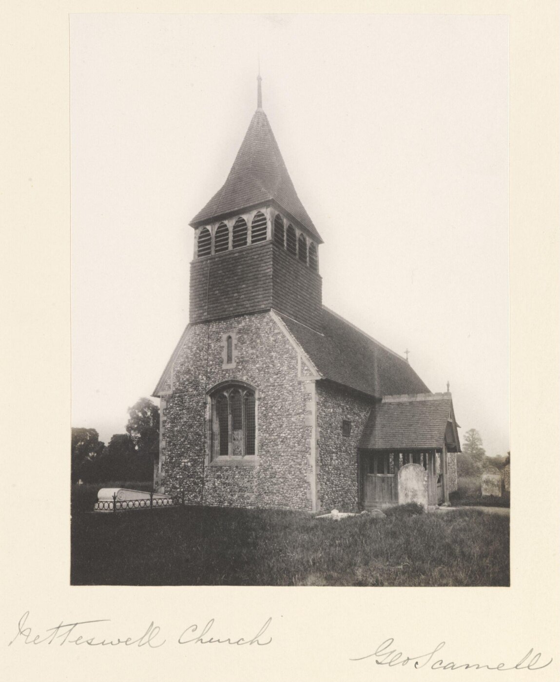Scamell, George (Mr), National Photographic Record and Survey