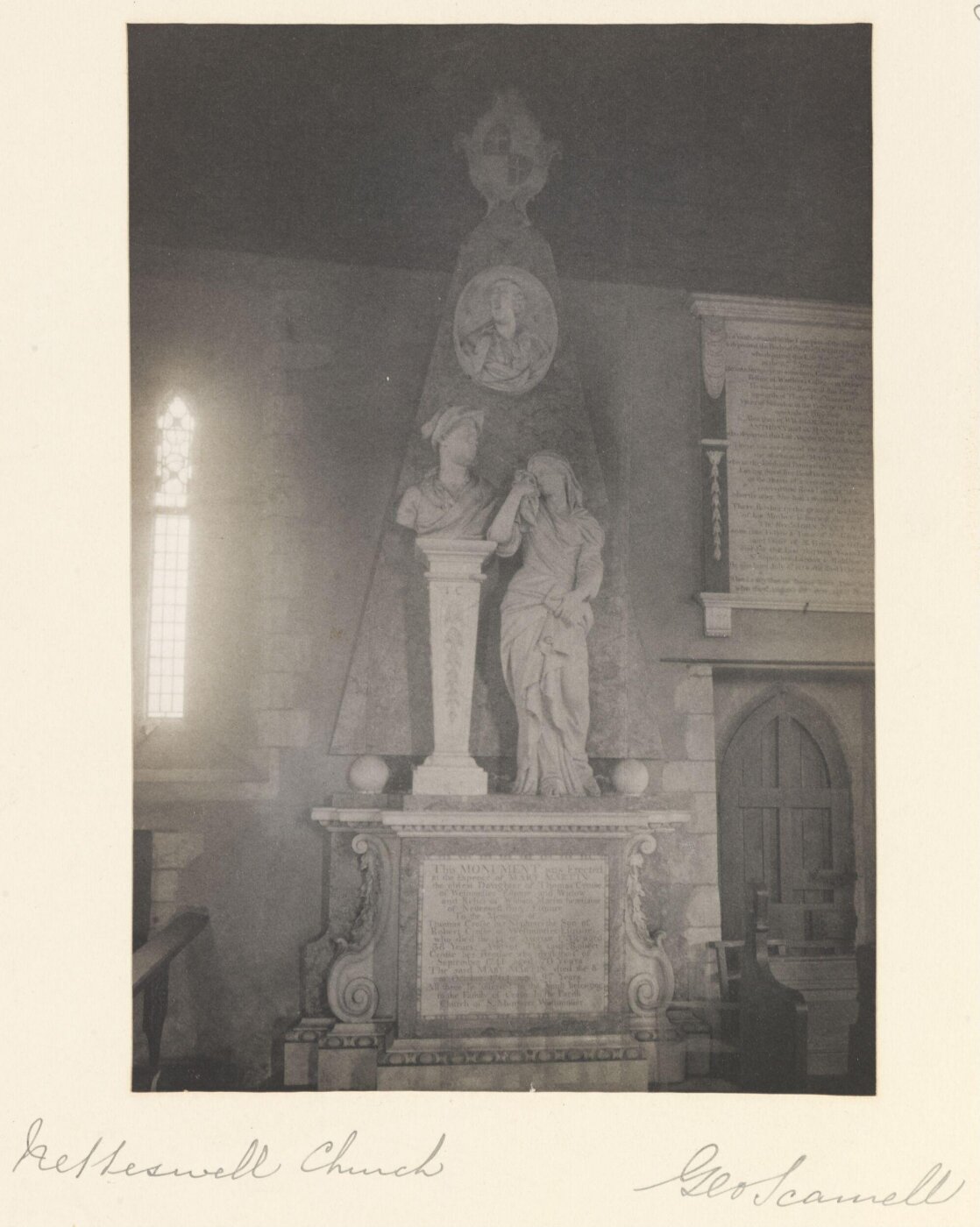 Scamell, George (Mr), National Photographic Record and Survey