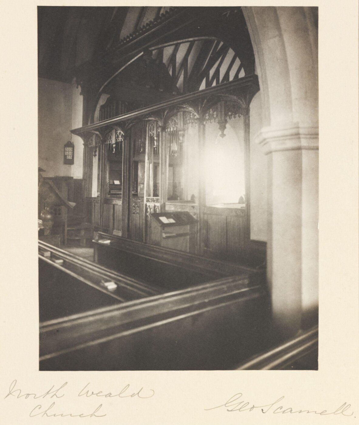 Scamell, George (Mr), National Photographic Record and Survey