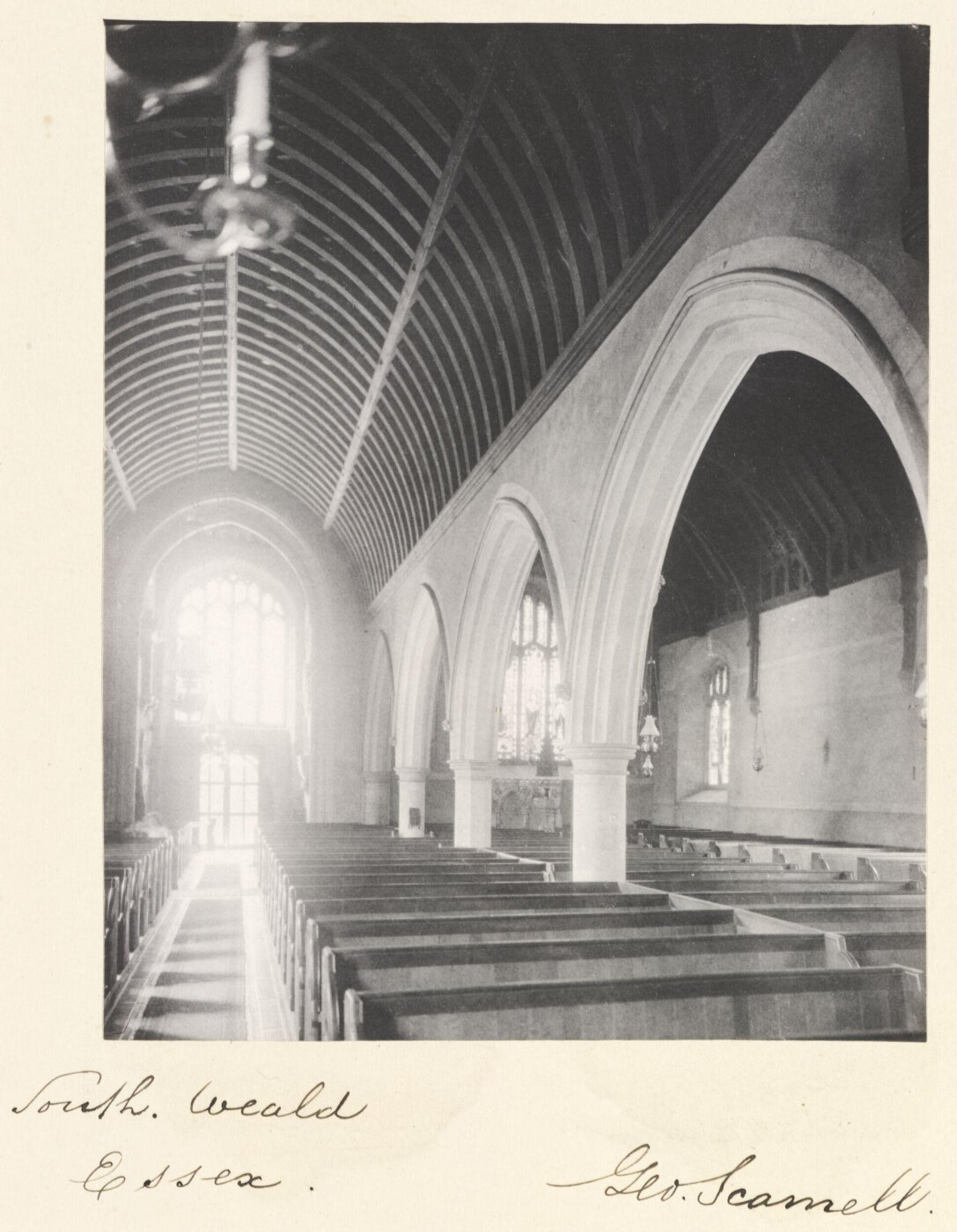 Scamell, George (Mr), National Photographic Record and Survey