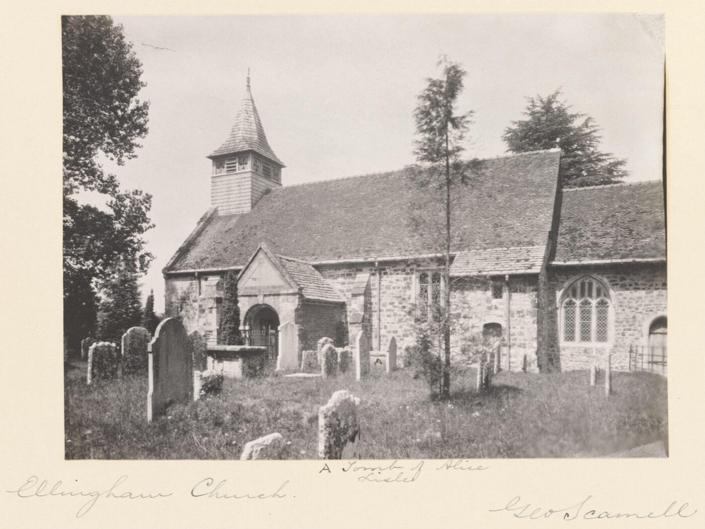 Scamell, George (Mr), National Photographic Record and Survey