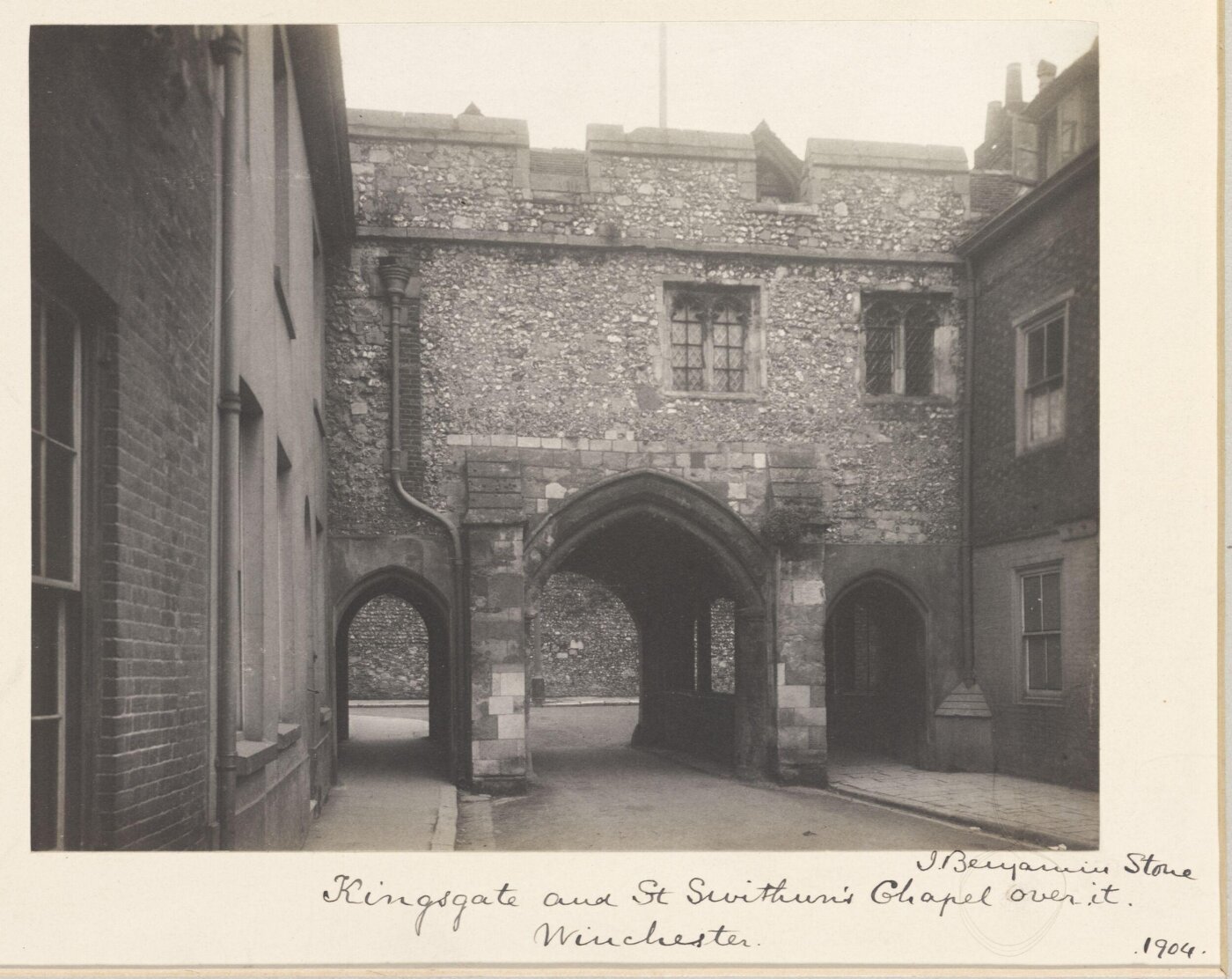 Stone, Benjamin (Sir), National Photographic Record and Survey