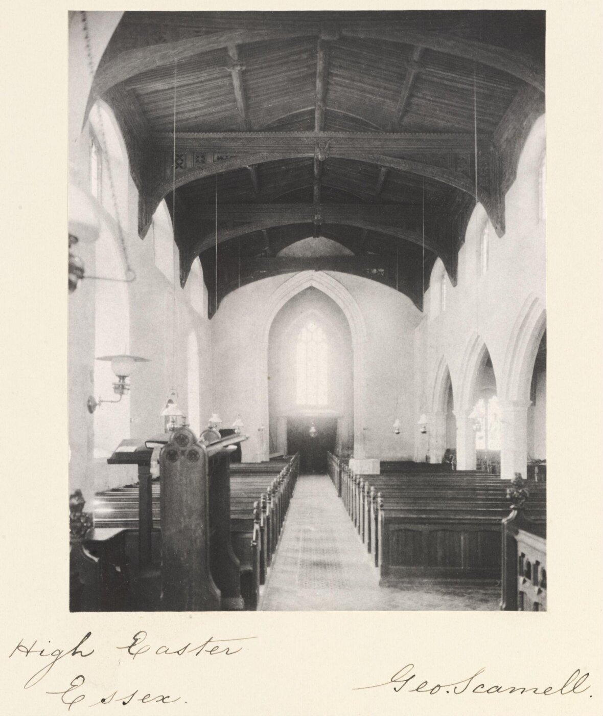 Scamell, George (Mr), National Photographic Record and Survey