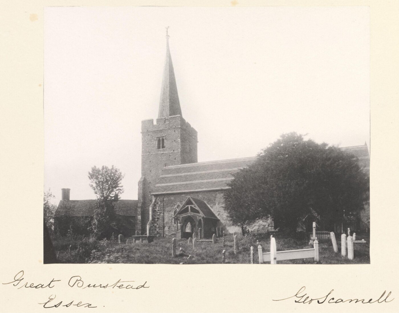 Scamell, George (Mr), National Photographic Record and Survey