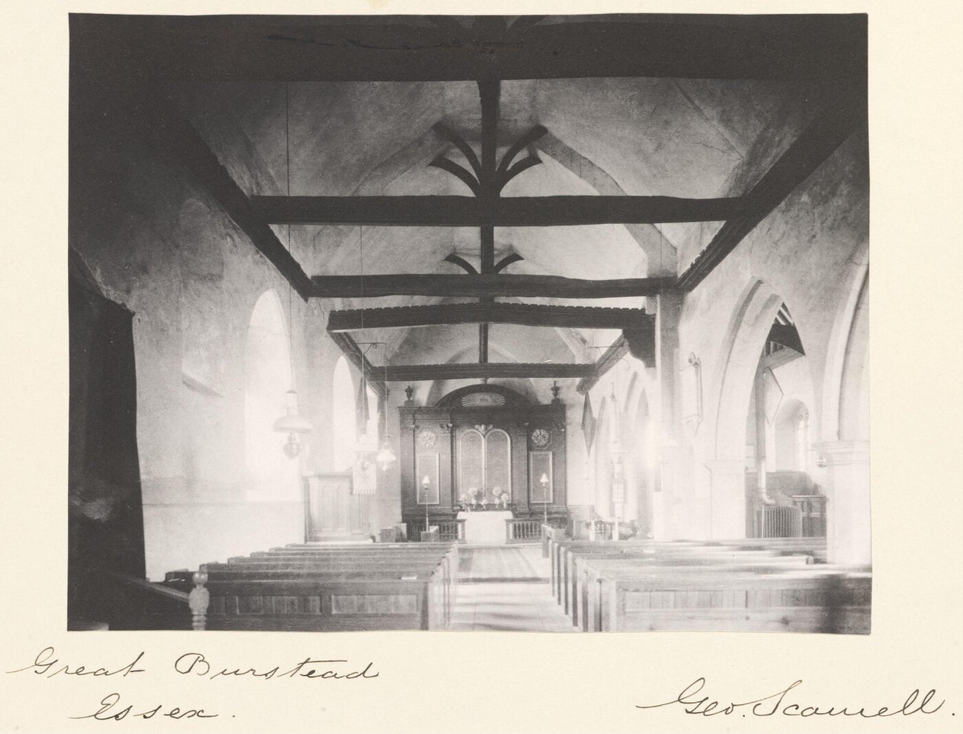 Scamell, George (Mr), National Photographic Record and Survey