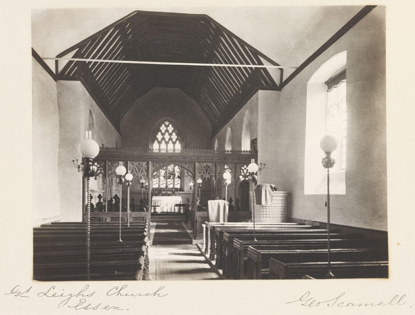Scamell, George (Mr), National Photographic Record and Survey
