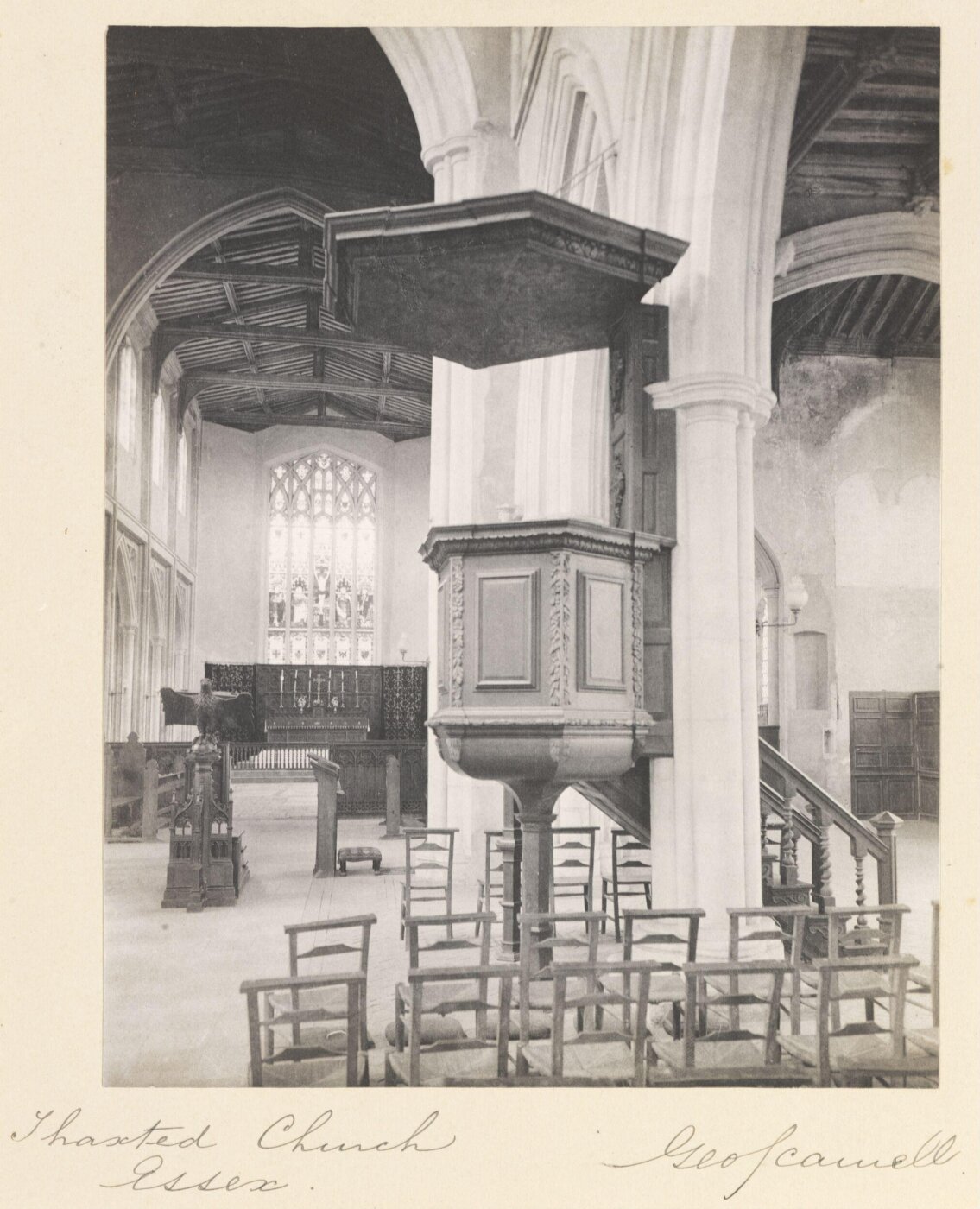 Scamell, George (Mr), National Photographic Record and Survey