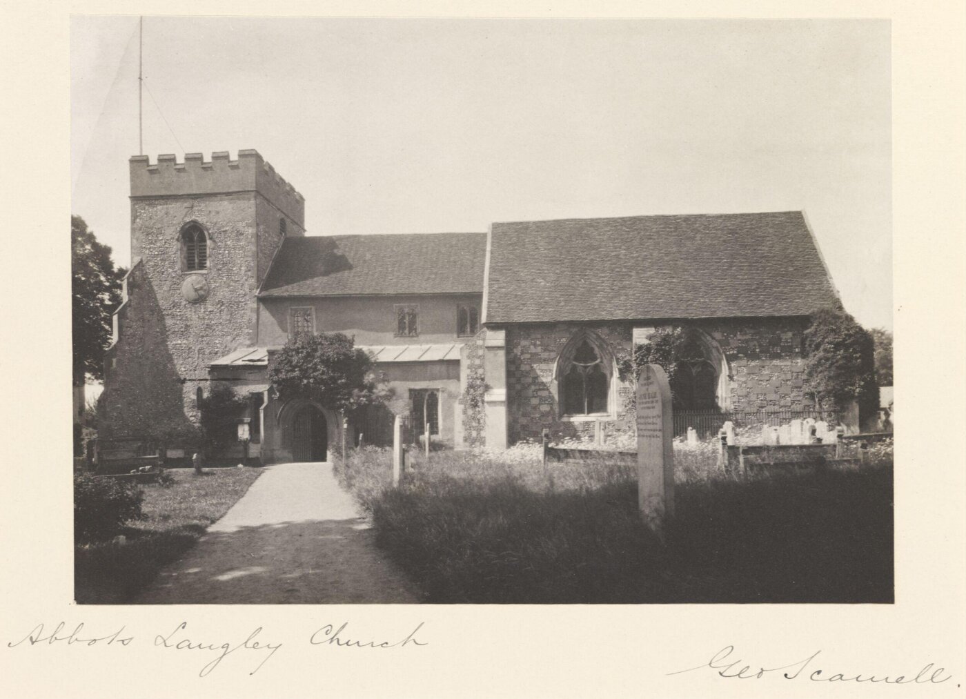 Scamell, George (Mr), National Photographic Record and Survey