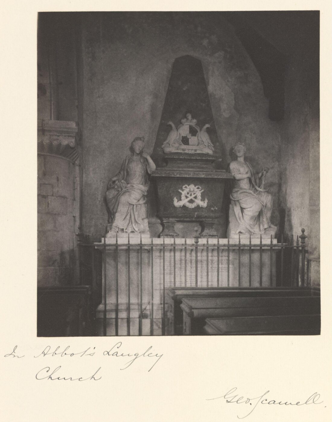 Scamell, George (Mr), National Photographic Record and Survey