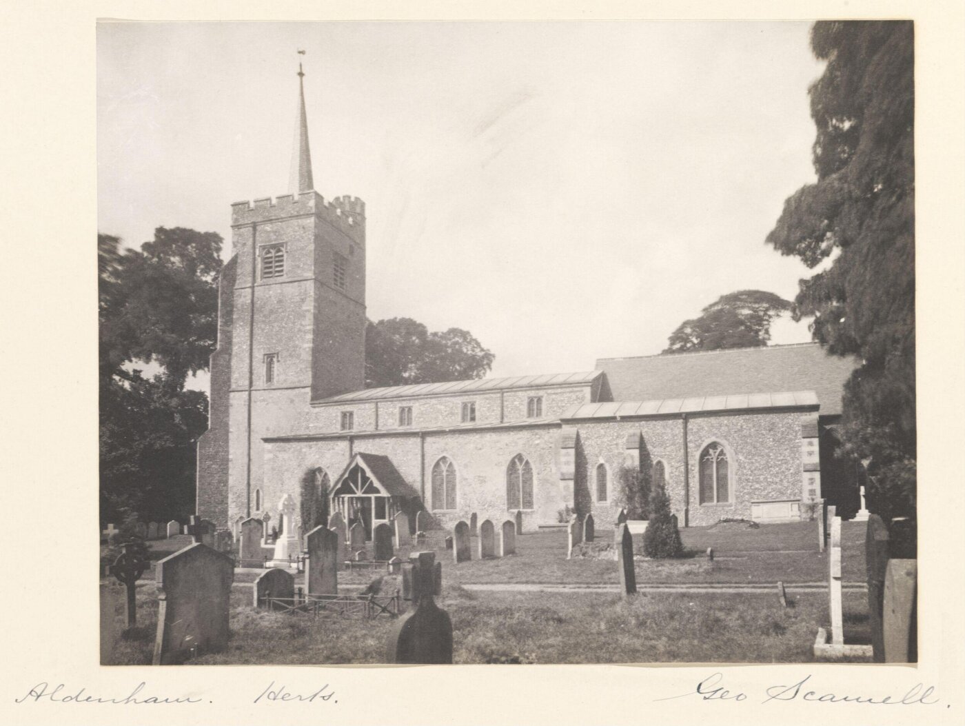 Scamell, George (Mr), National Photographic Record and Survey