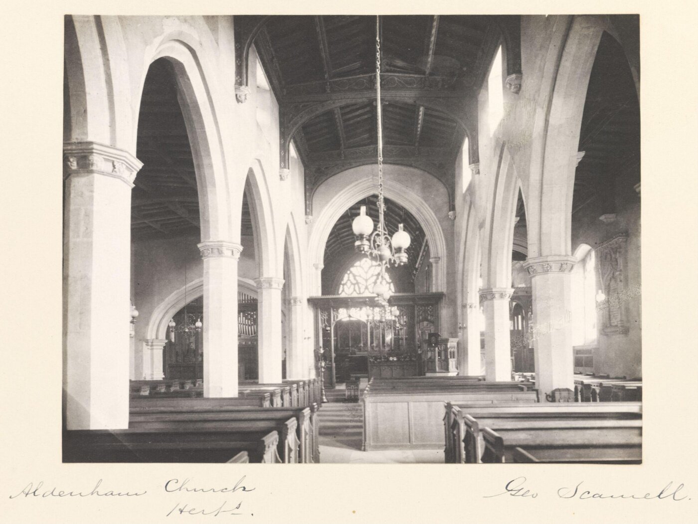 Scamell, George (Mr), National Photographic Record and Survey