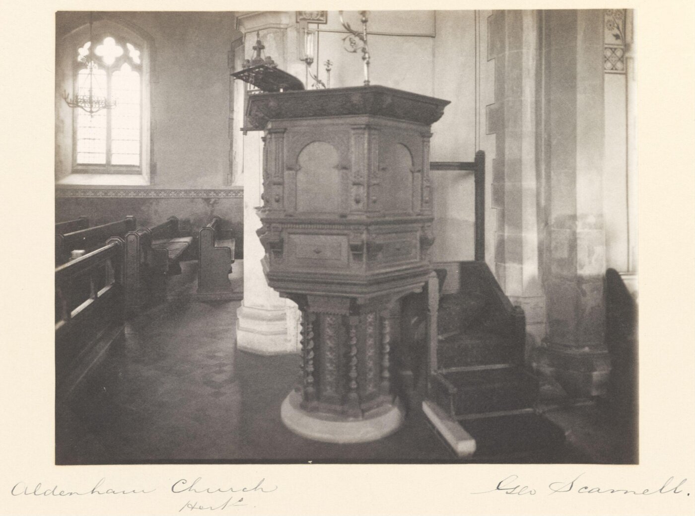 Scamell, George (Mr), National Photographic Record and Survey