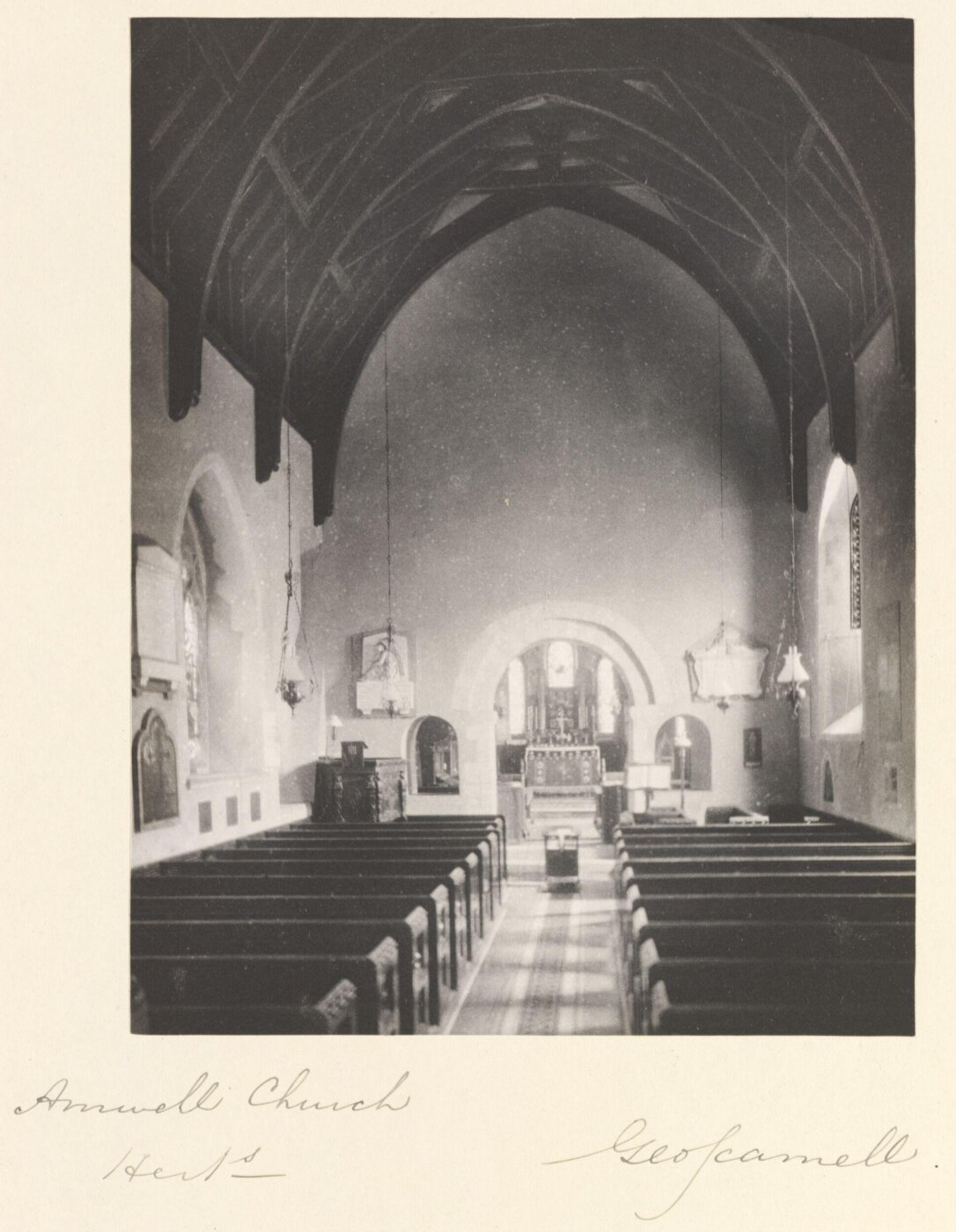 Scamell, George (Mr), National Photographic Record and Survey