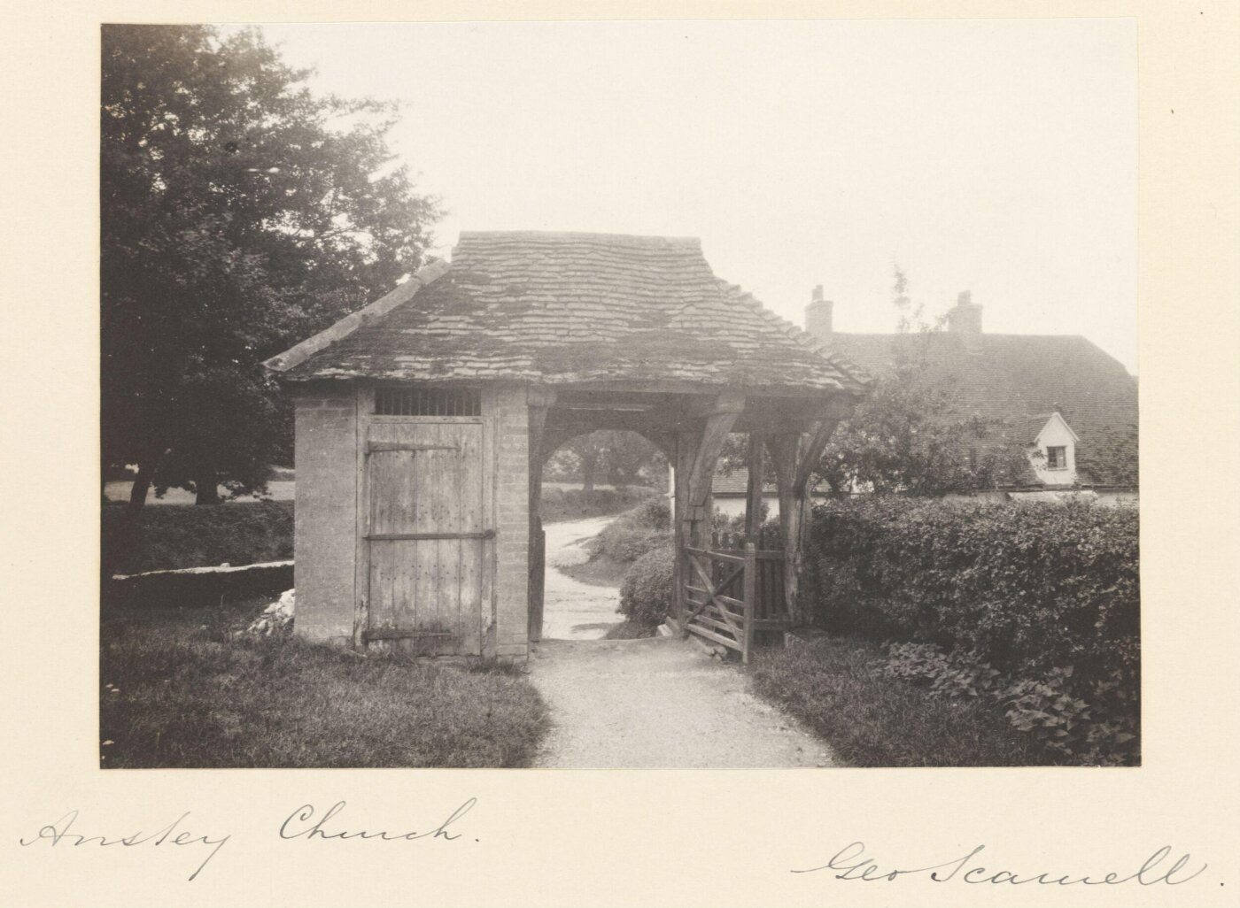 Scamell, George (Mr), National Photographic Record and Survey