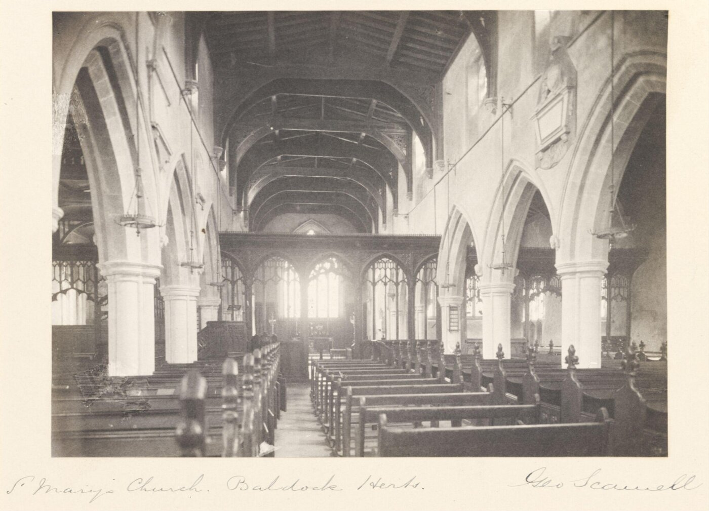 Scamell, George (Mr), National Photographic Record and Survey