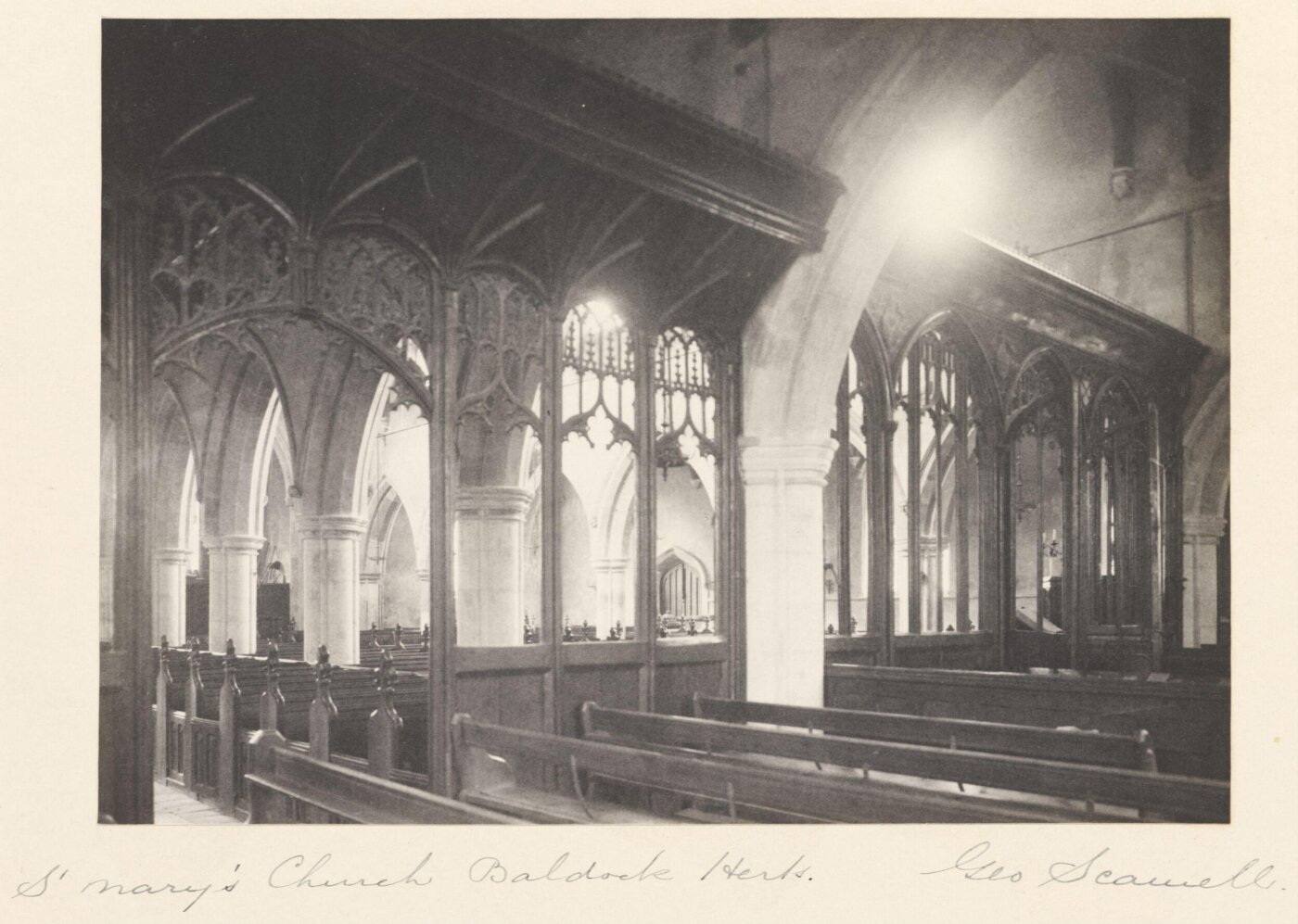Scamell, George (Mr), National Photographic Record and Survey