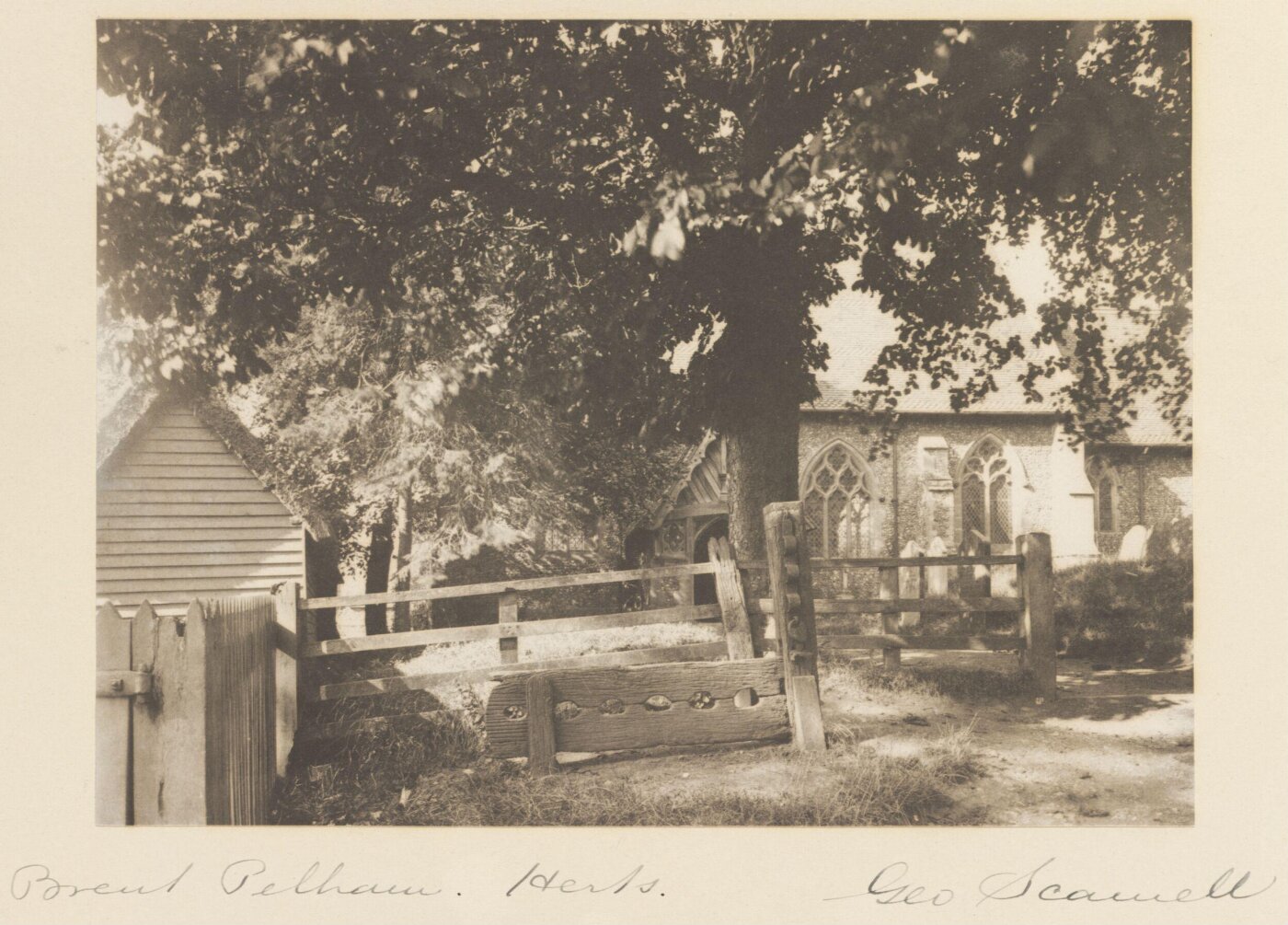 Scamell, George (Mr), National Photographic Record and Survey
