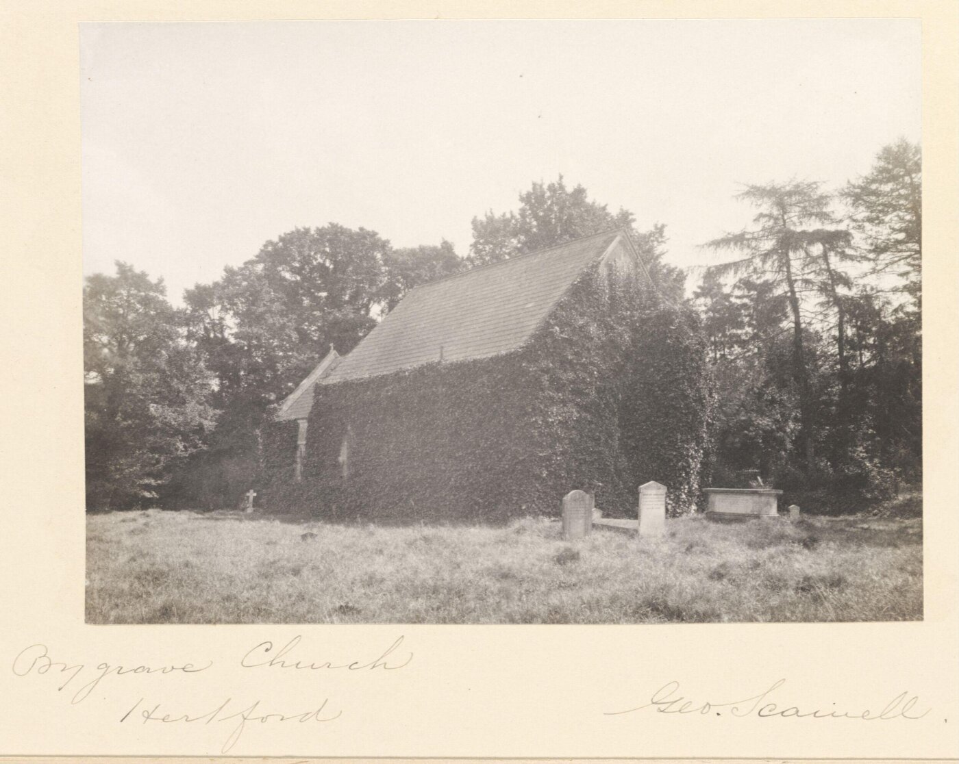 Scamell, George (Mr), National Photographic Record and Survey