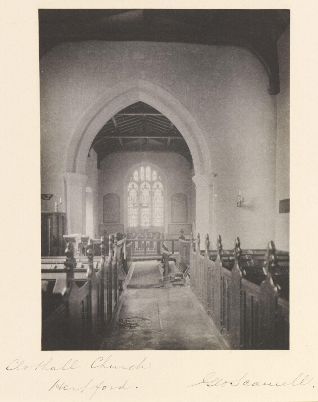 Scamell, George (Mr), National Photographic Record and Survey