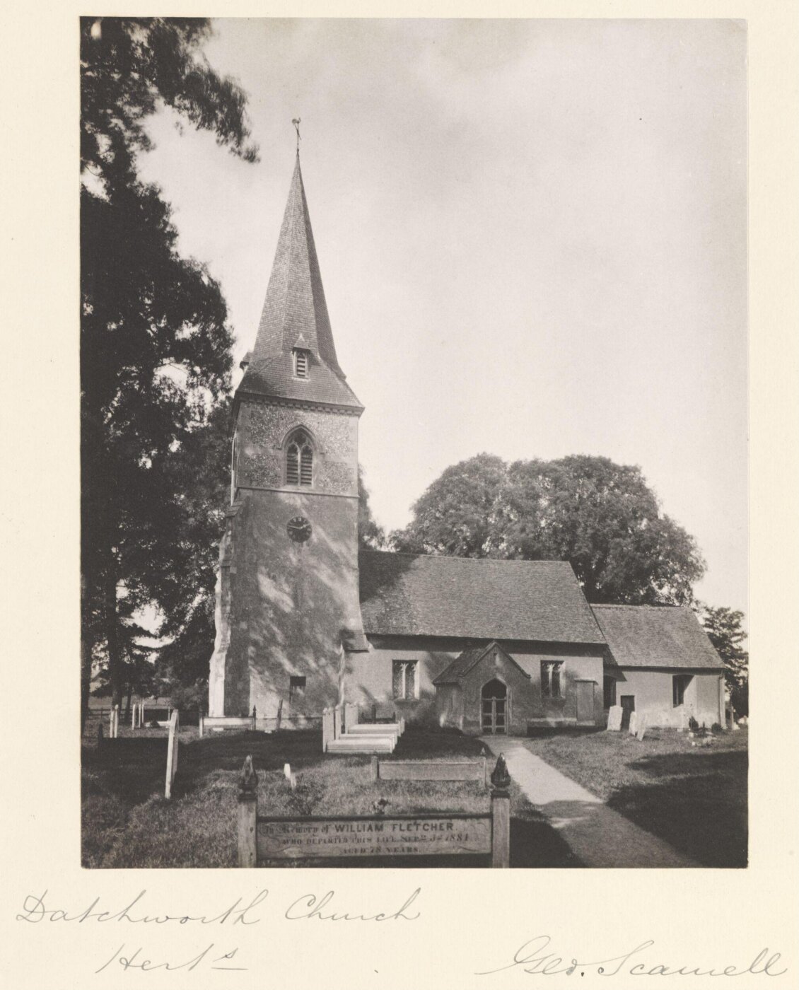 Scamell, George (Mr), National Photographic Record and Survey