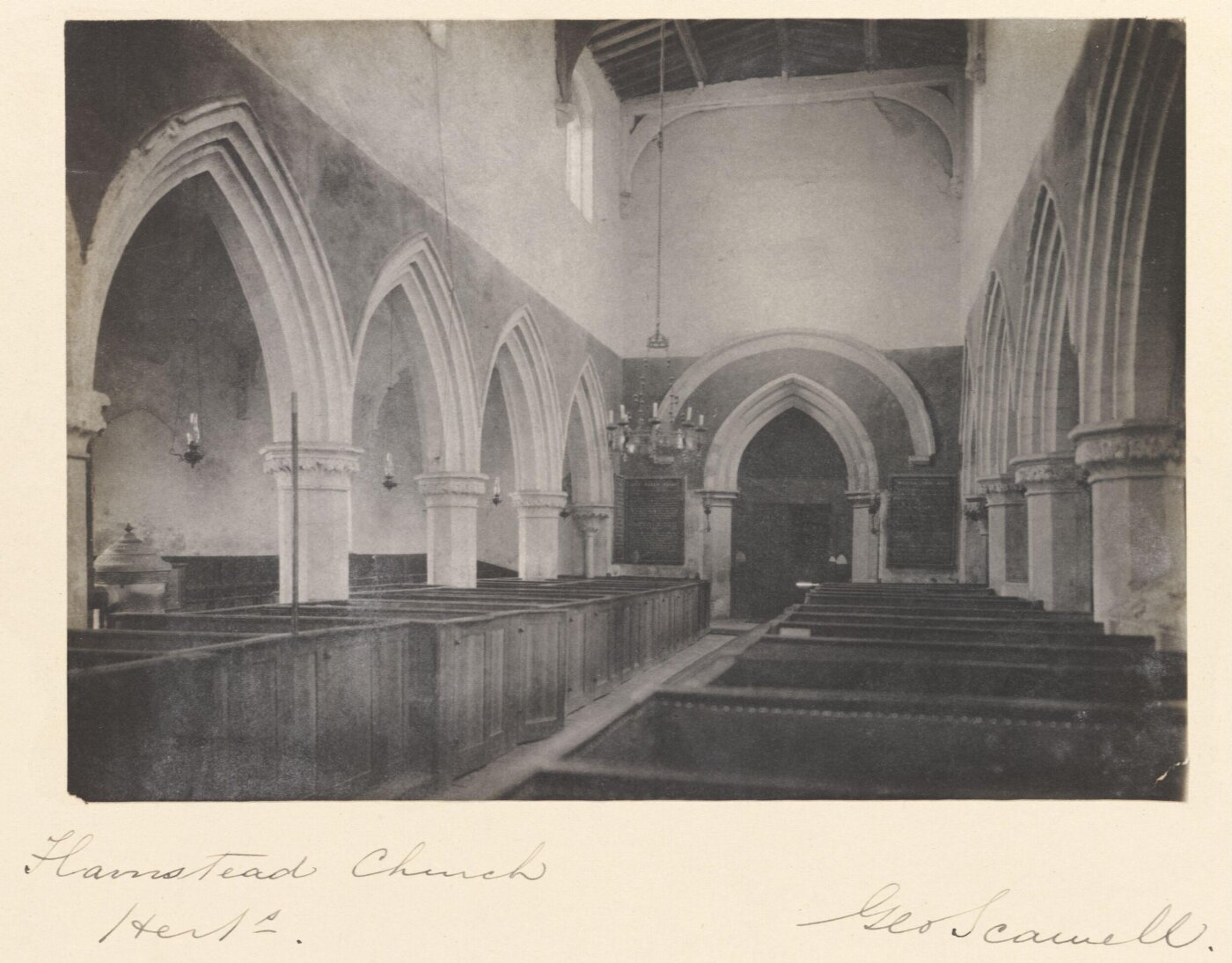 Scamell, George (Mr), National Photographic Record and Survey