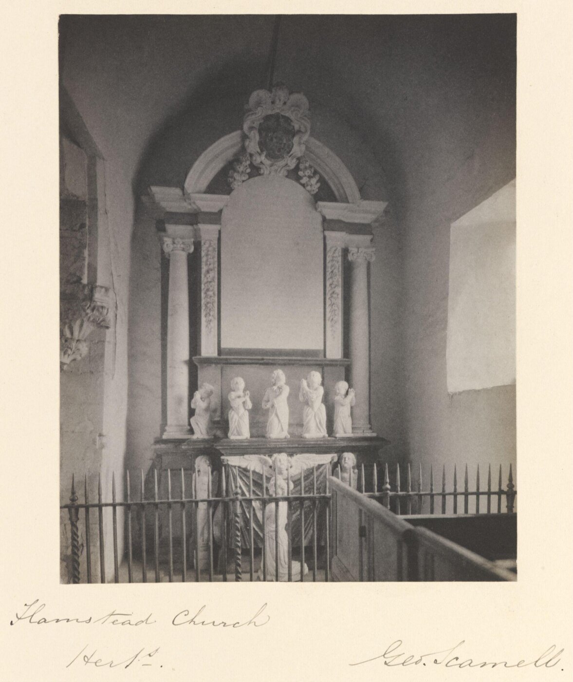 Scamell, George (Mr), National Photographic Record and Survey