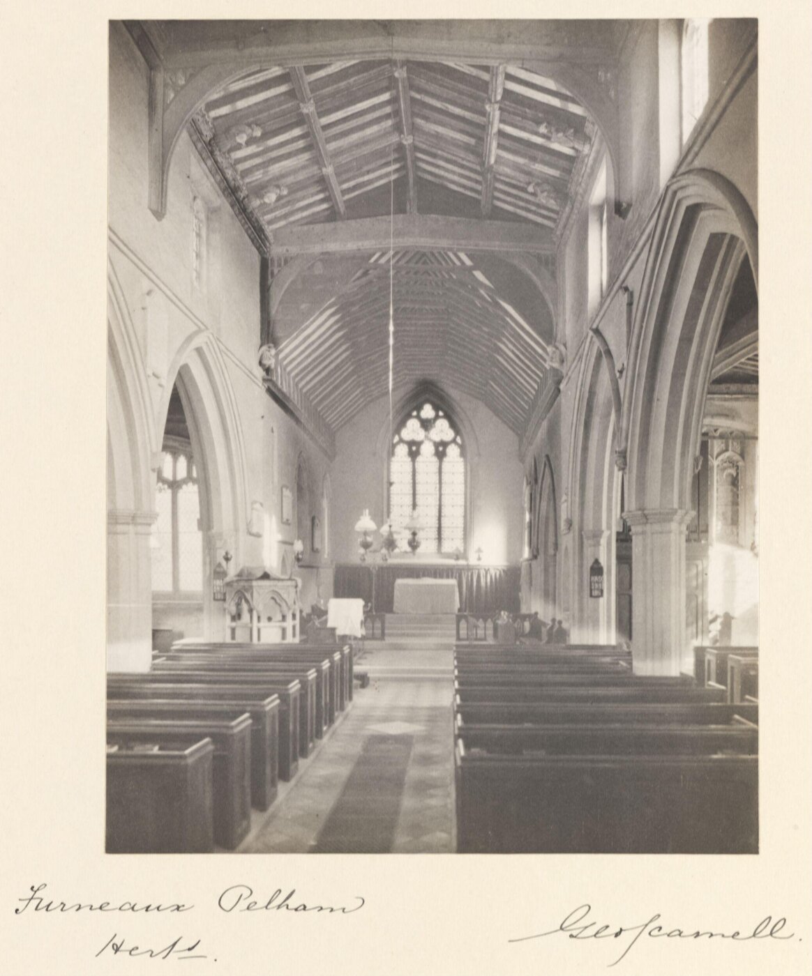 Scamell, George (Mr), National Photographic Record and Survey