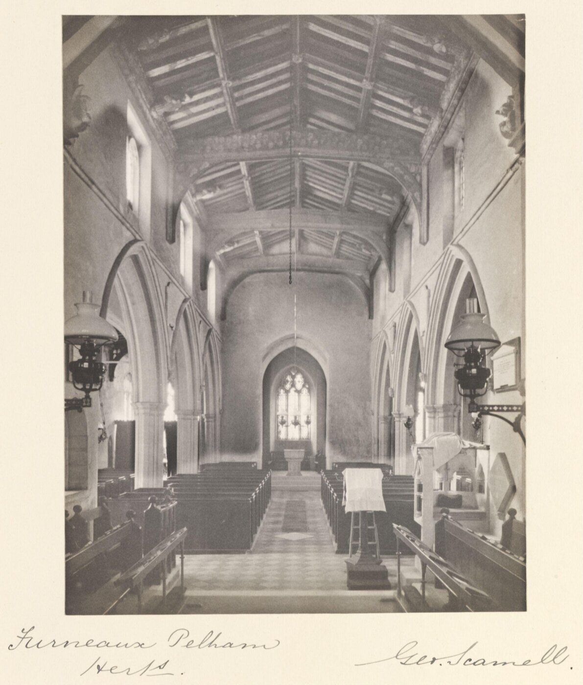 Scamell, George (Mr), National Photographic Record and Survey