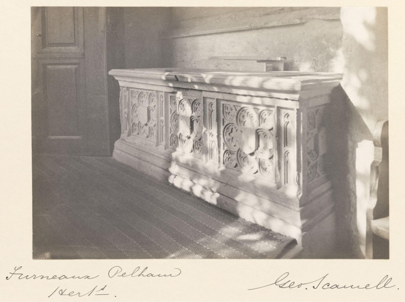 Scamell, George (Mr), National Photographic Record and Survey
