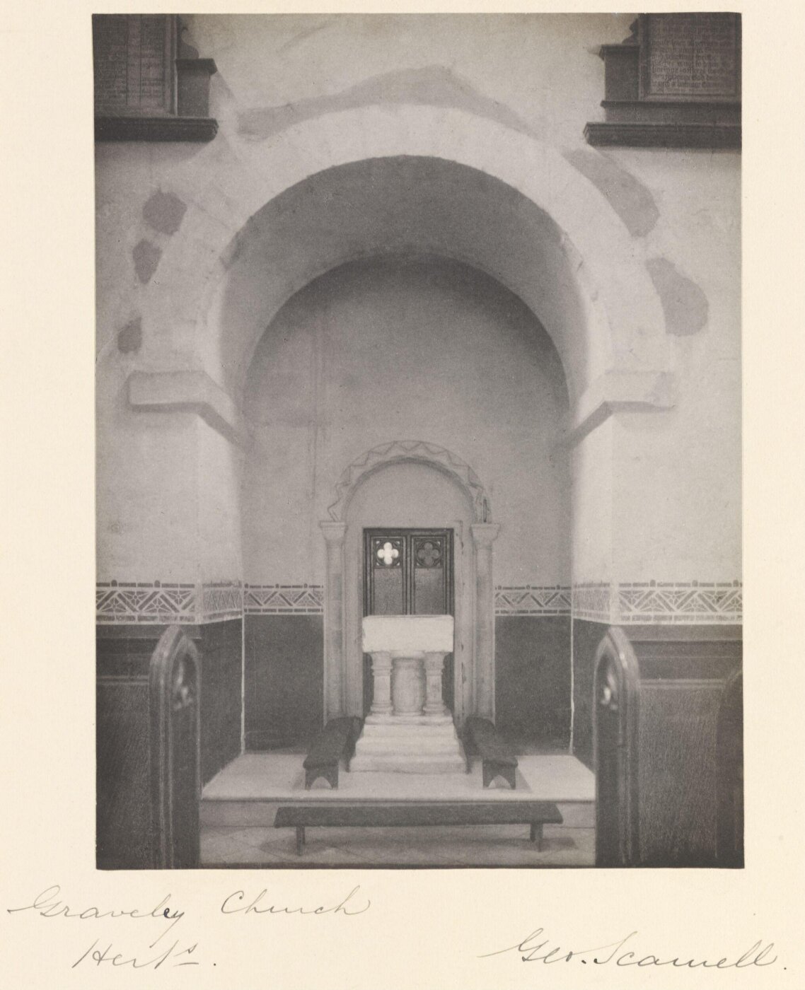 Scamell, George (Mr), National Photographic Record and Survey