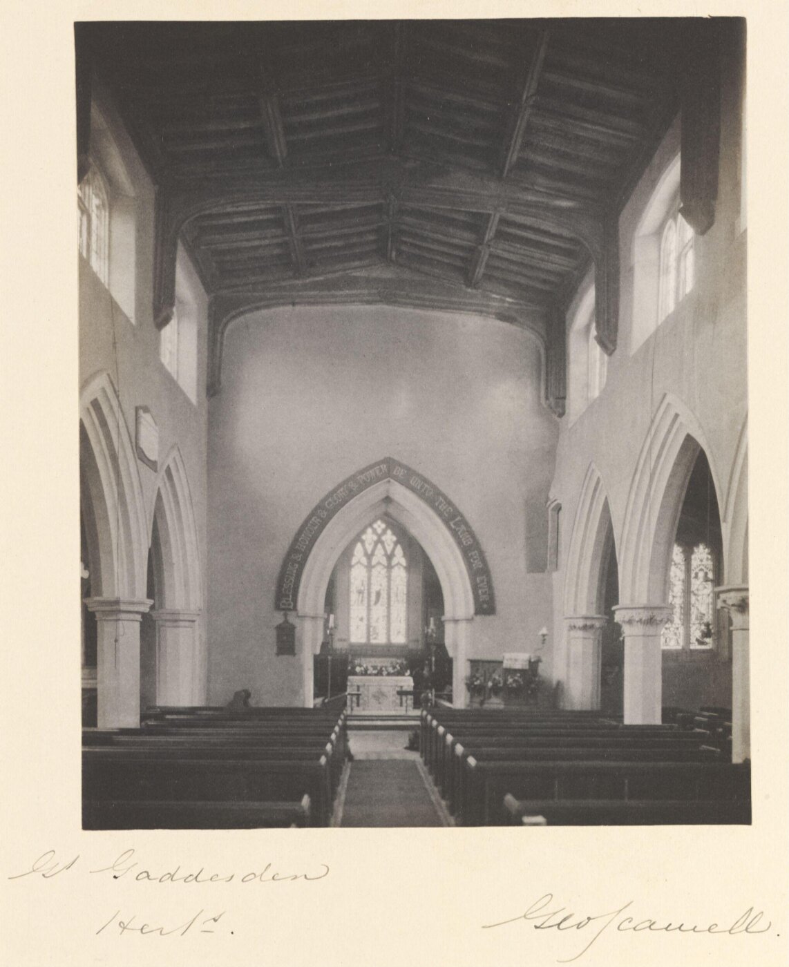 Scamell, George (Mr), National Photographic Record and Survey
