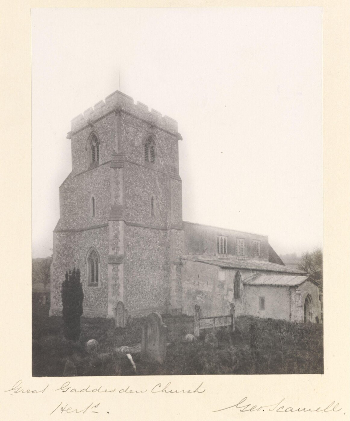 Scamell, George (Mr), National Photographic Record and Survey