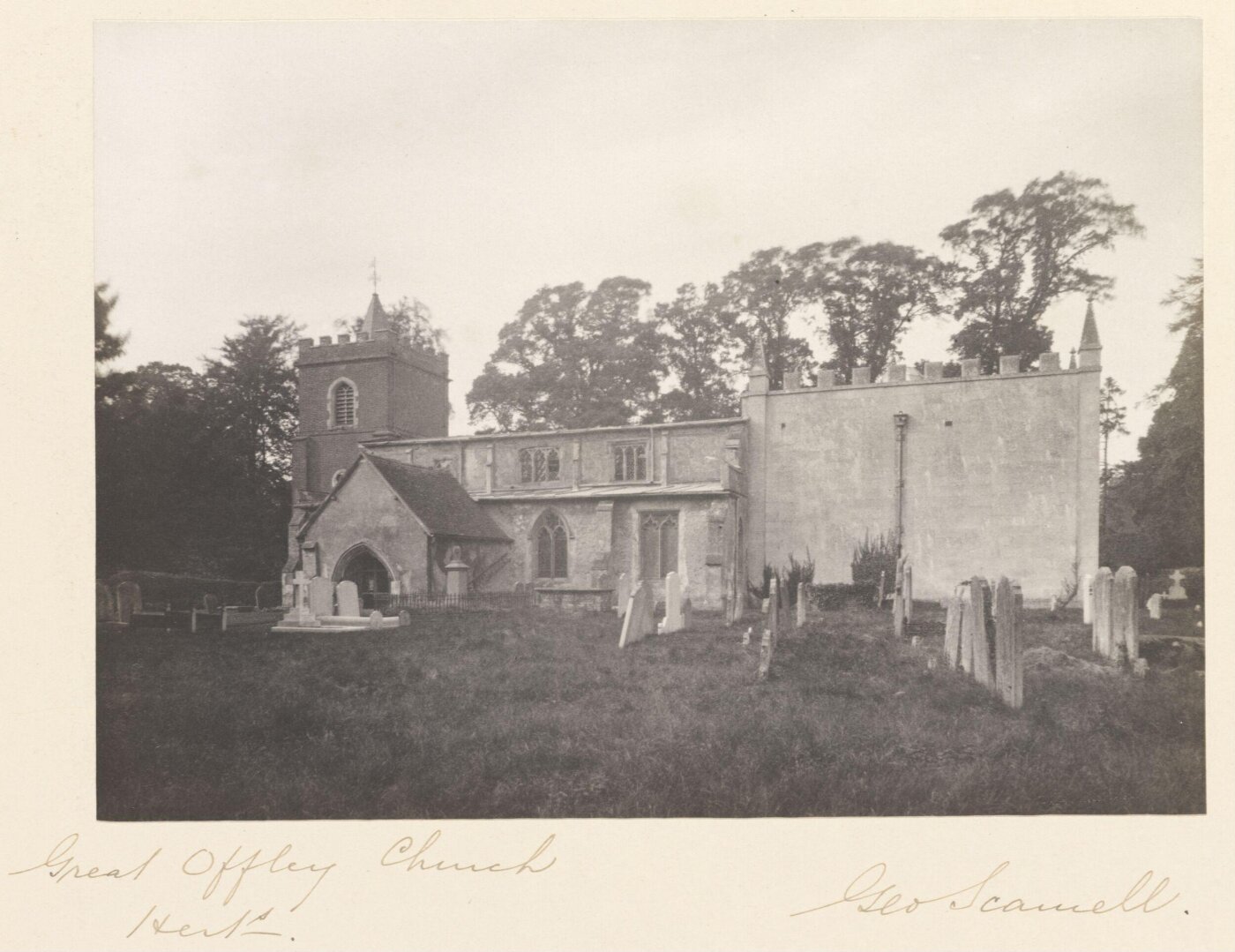 Scamell, George (Mr), National Photographic Record and Survey