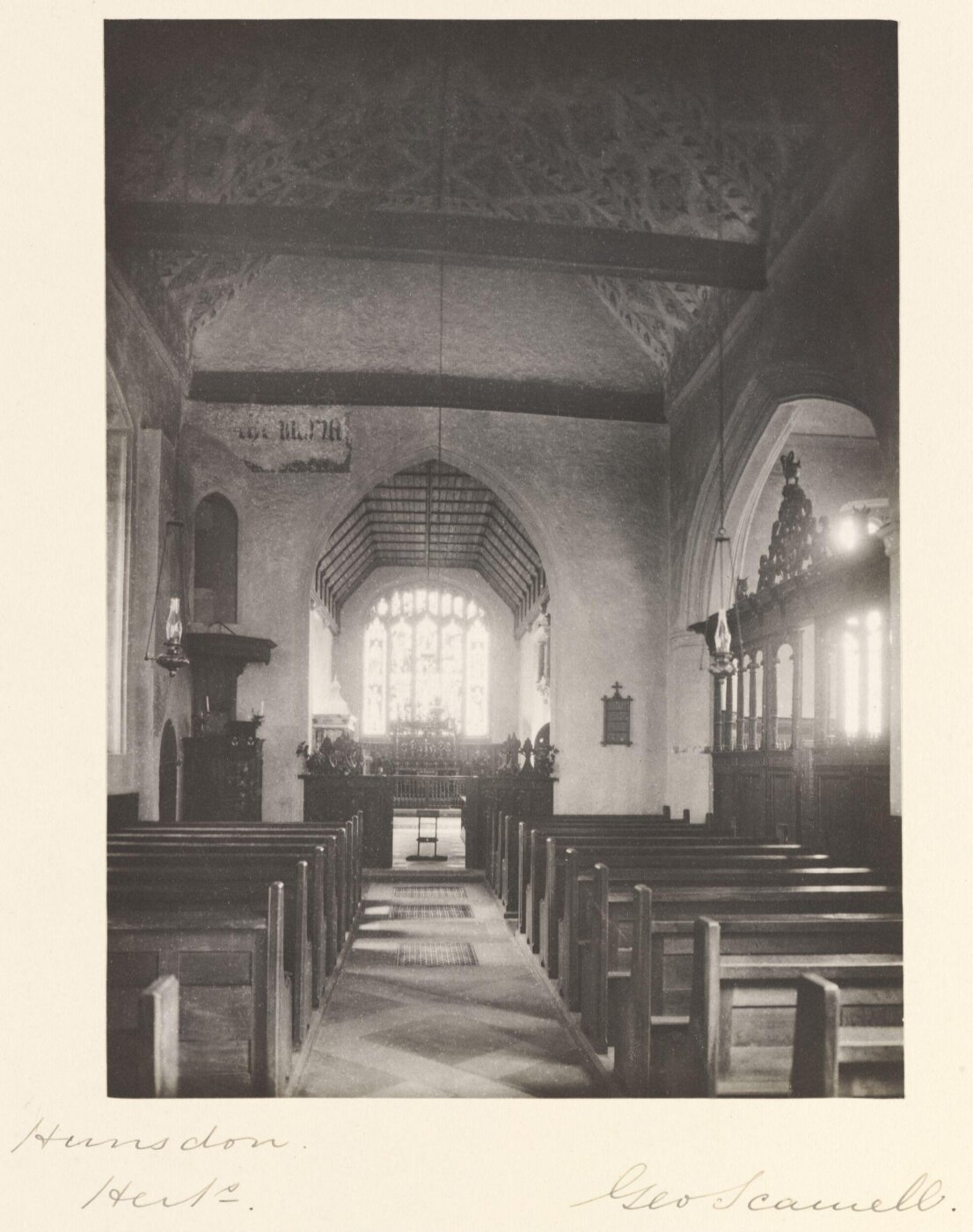 Scamell, George (Mr), National Photographic Record and Survey