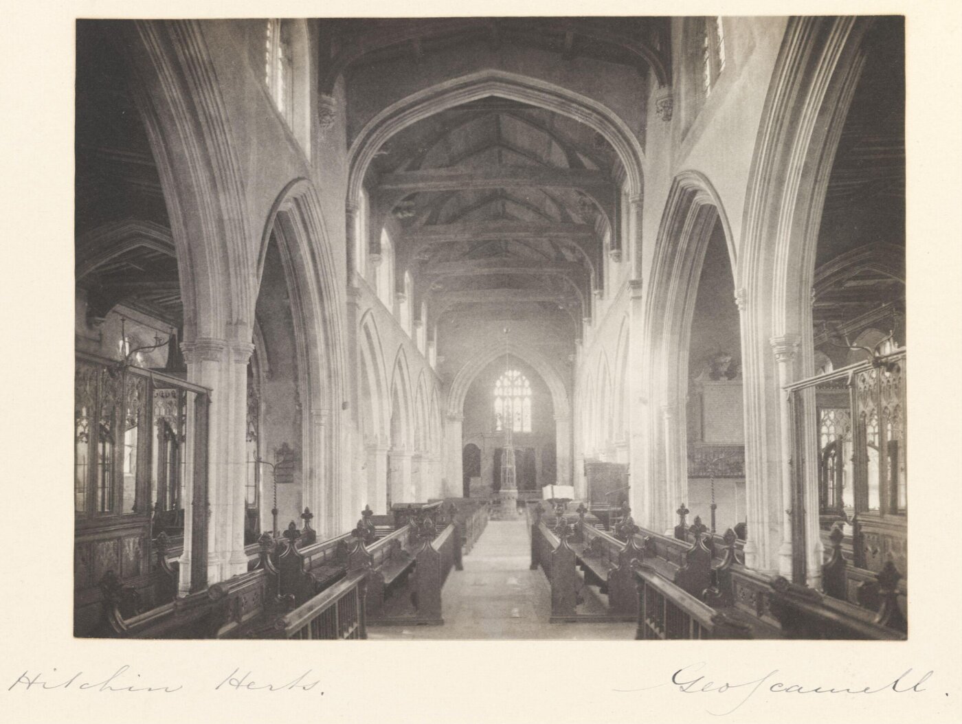 Scamell, George (Mr), National Photographic Record and Survey