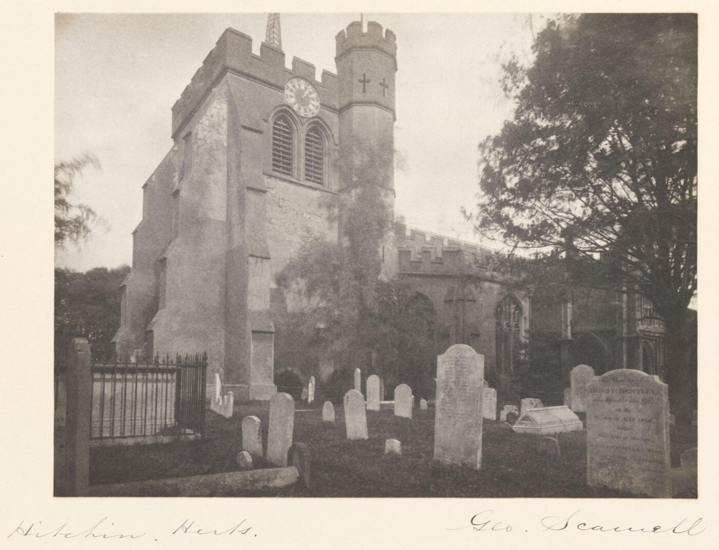 Scamell, George (Mr), National Photographic Record and Survey