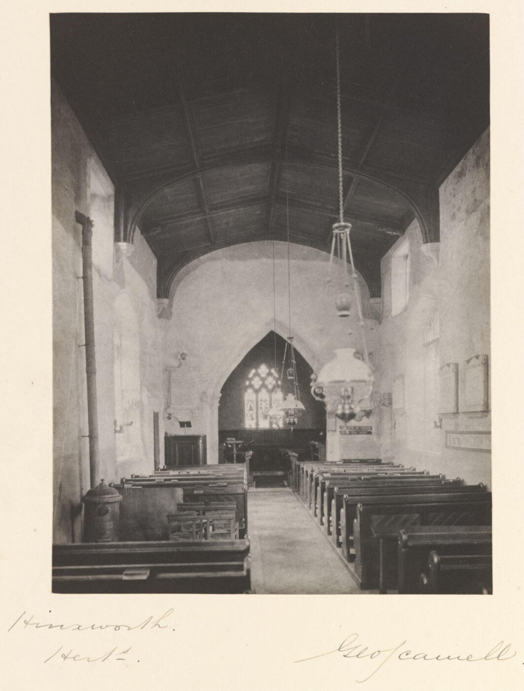 Scamell, George (Mr), National Photographic Record and Survey