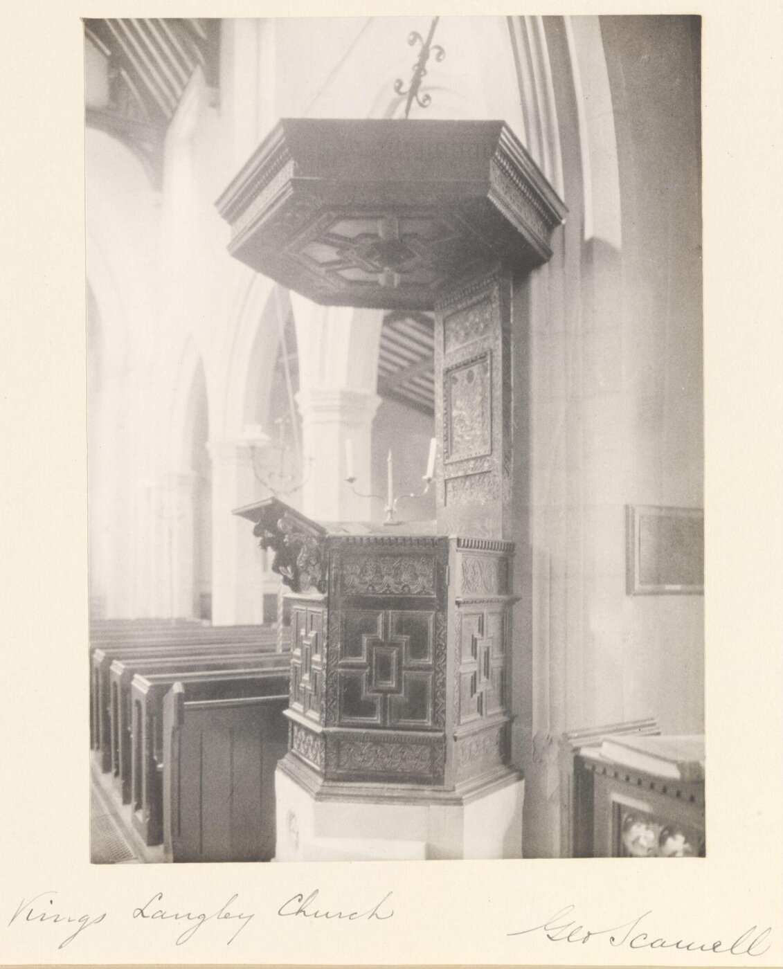 Scamell, George (Mr), National Photographic Record and Survey