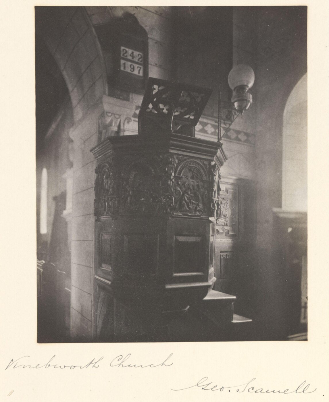 Scamell, George (Mr), National Photographic Record and Survey