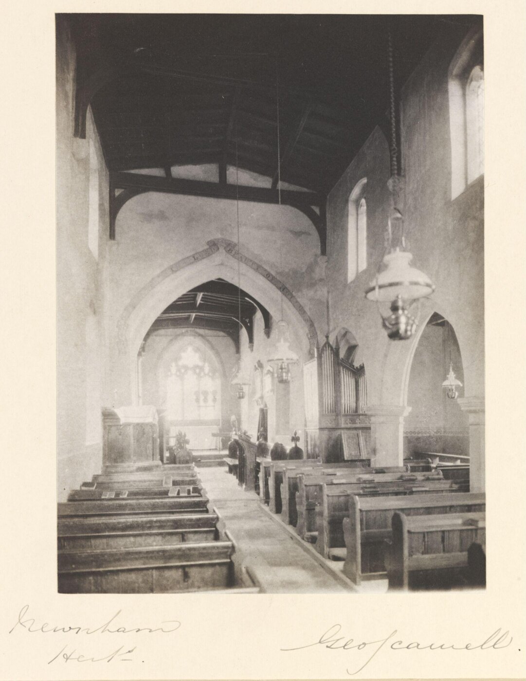 Scamell, George (Mr), National Photographic Record and Survey