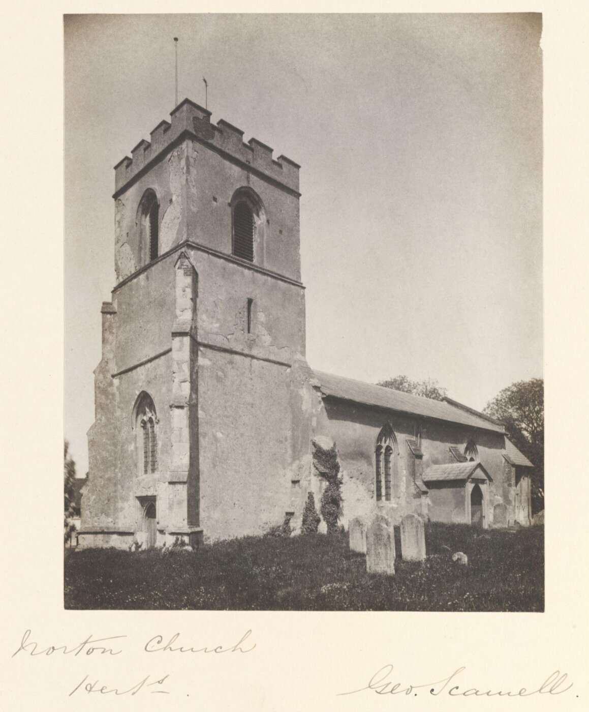 Scamell, George (Mr), National Photographic Record and Survey