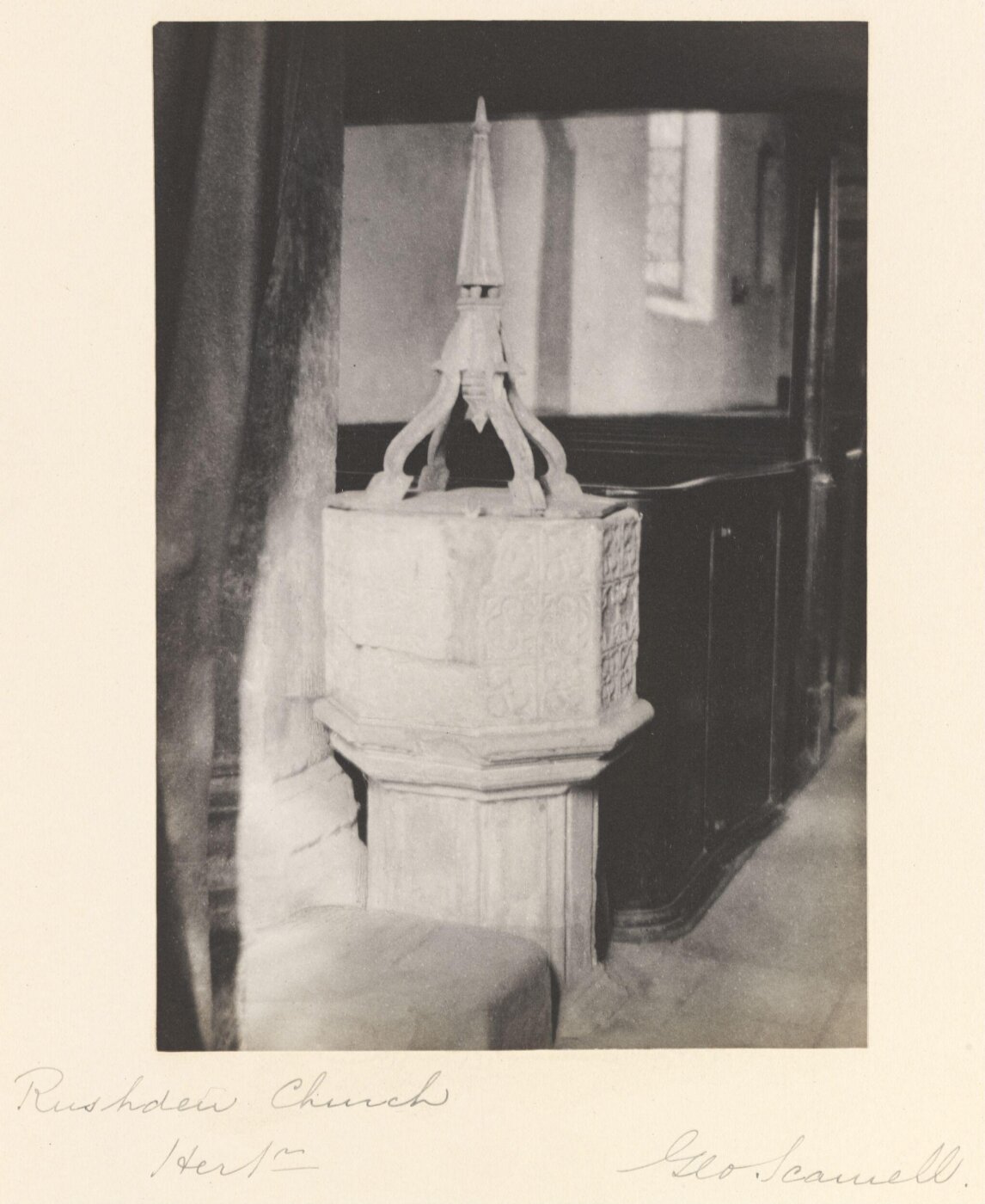 Scamell, George (Mr), National Photographic Record and Survey