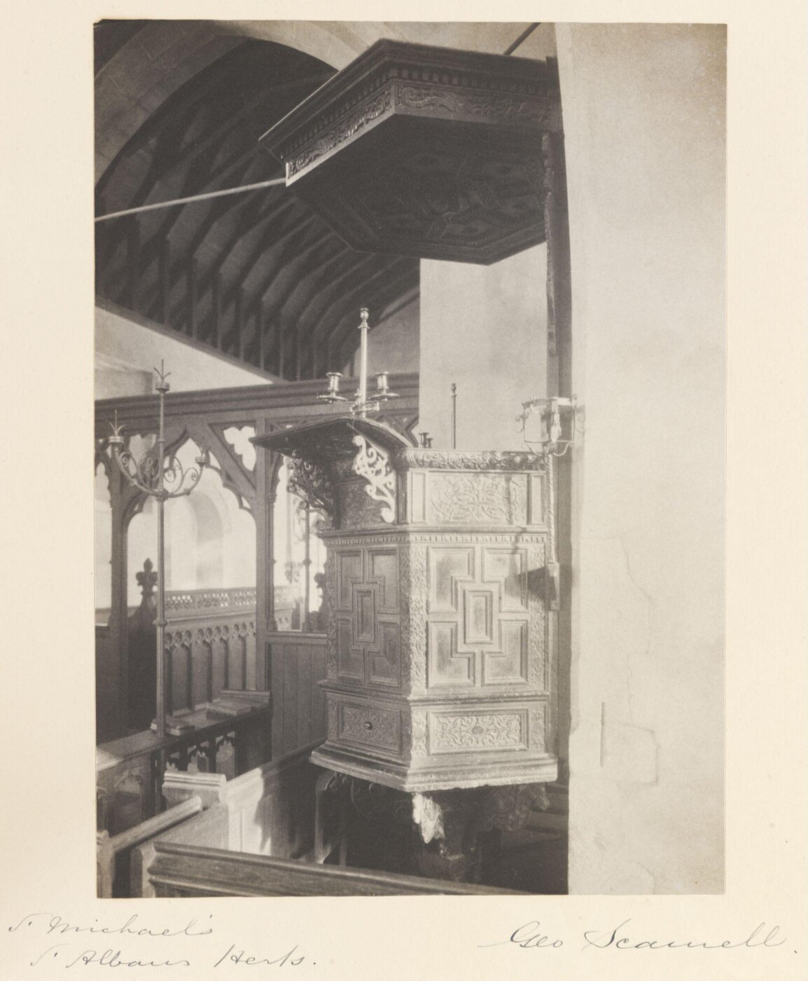 Scamell, George (Mr), National Photographic Record and Survey